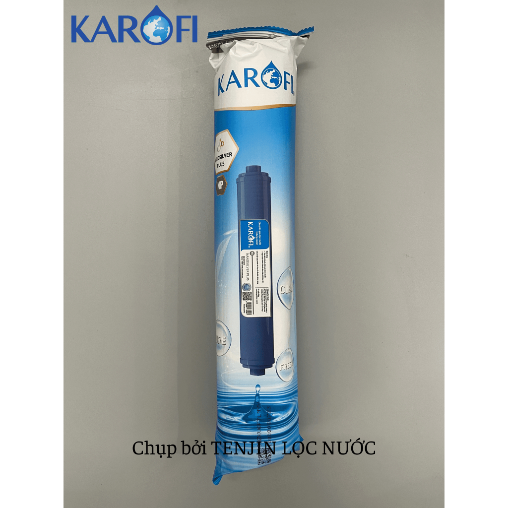 Lõi Lọc Nước Nano Silver Plus Karofi Số 8 Chức Năng Chống Tái Nhiễm Khuẩn