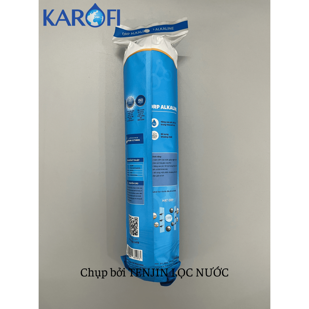 Lõi Lọc Nước ORP Alkaline Karofi Số 9 Chức Năng Nâng Cao pH Bổ Sung Khoáng Chất Giúp Cơ Thể Khỏe Hơn