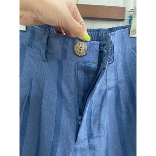 [JUNE LINEN] Q09. Quần short LINEN sọc 2 MÀU.