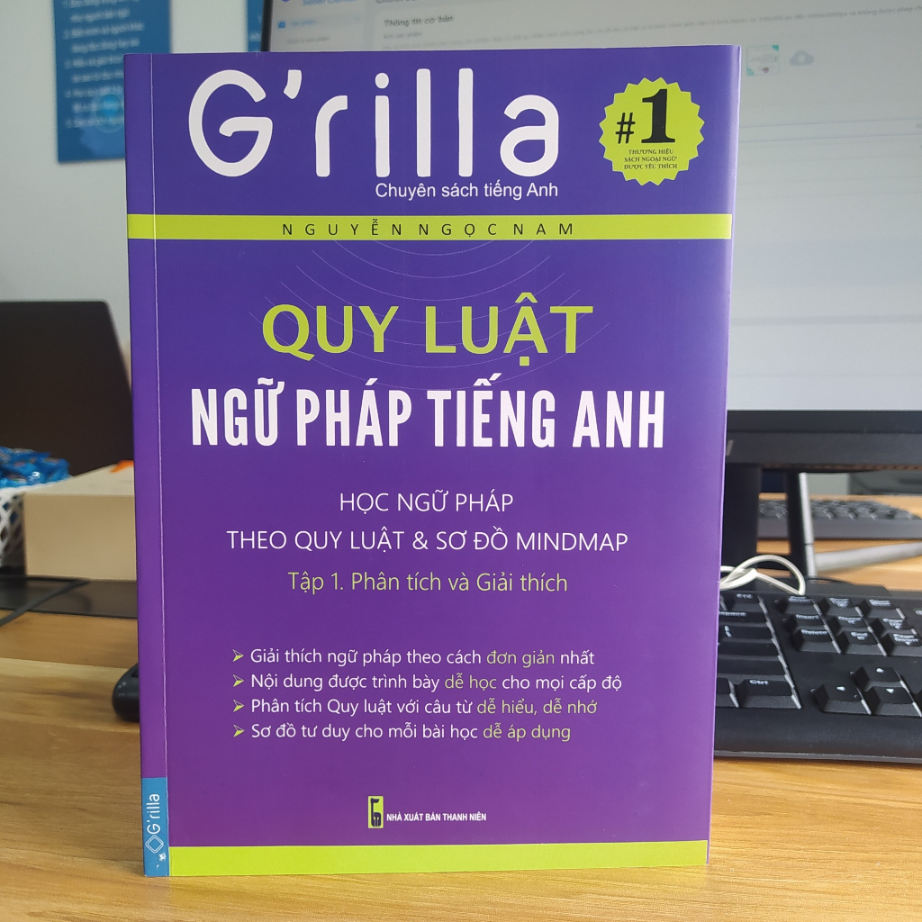 Ảnh Sách Quy luật ngữ pháp tiếng Anh Grilla Tập 1. Phân tích & Giải thích 2