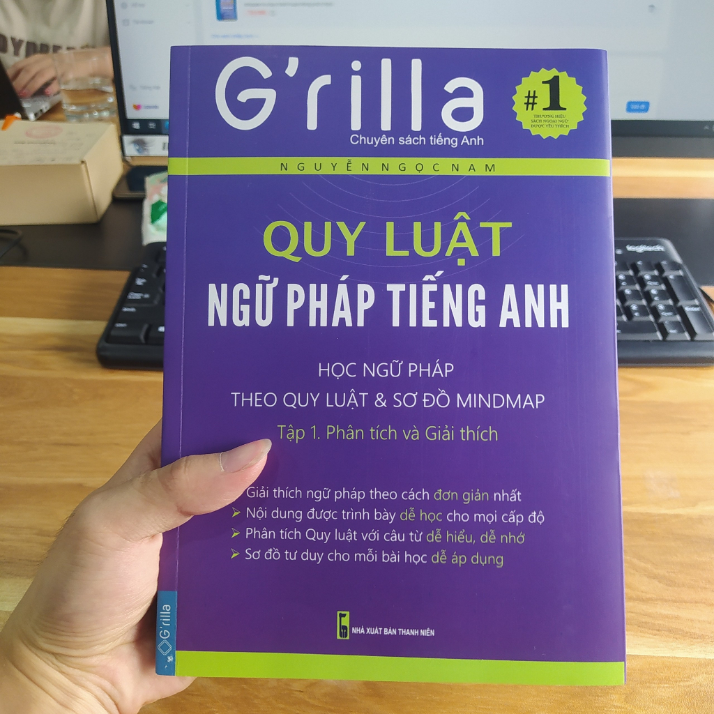 Ảnh Sách Quy luật ngữ pháp tiếng Anh Grilla Tập 1. Phân tích & Giải thích 3