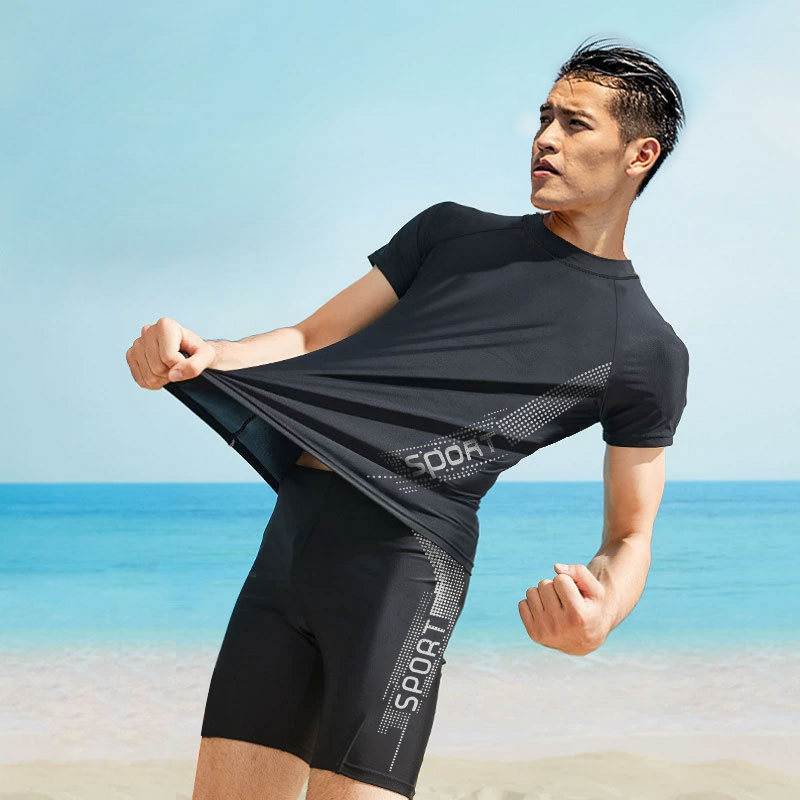Bộ đồ bơi nam SPORTY chất liệu co giãn đa chiều, chống nắng