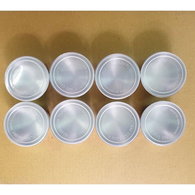 COMBO 10 Khuôn làm bánh flan , Rau Câu ,Cupcake , Làm Đá Có Nắp inox 304  ( 7cm )