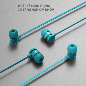Tai Nghe Nhét Tai Có Dây Phone Jack 3.5 Có Micro Đàm Thoại Chơi Game Thể Thao Giá Rẻ Học Online