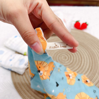 Set 3 khăn sữa sợi tre Manny thấm hút, mềm mịn cho bé
