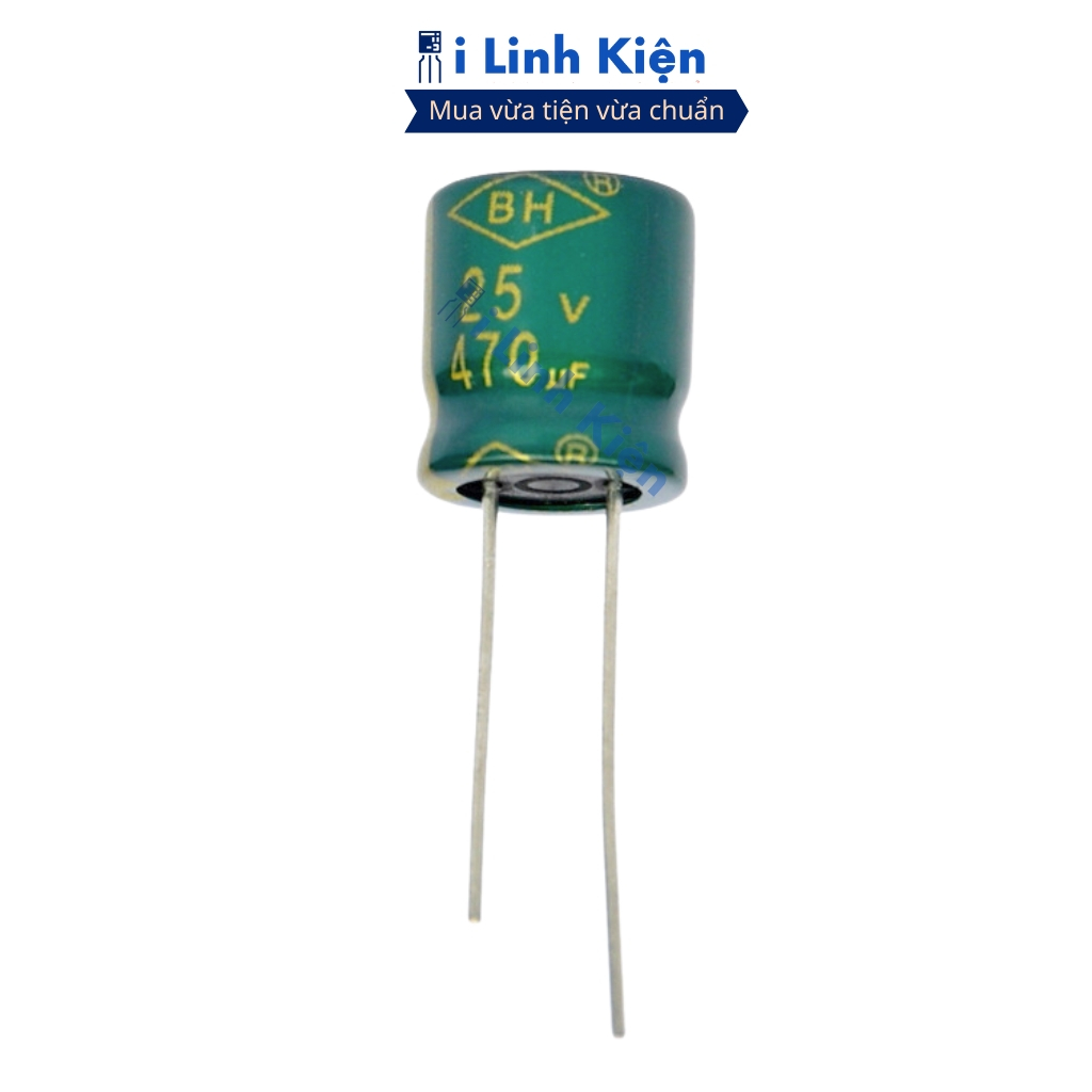 Tụ hóa 470UF 25V (5 tụ) tần số cao chính hãng ilinhkien