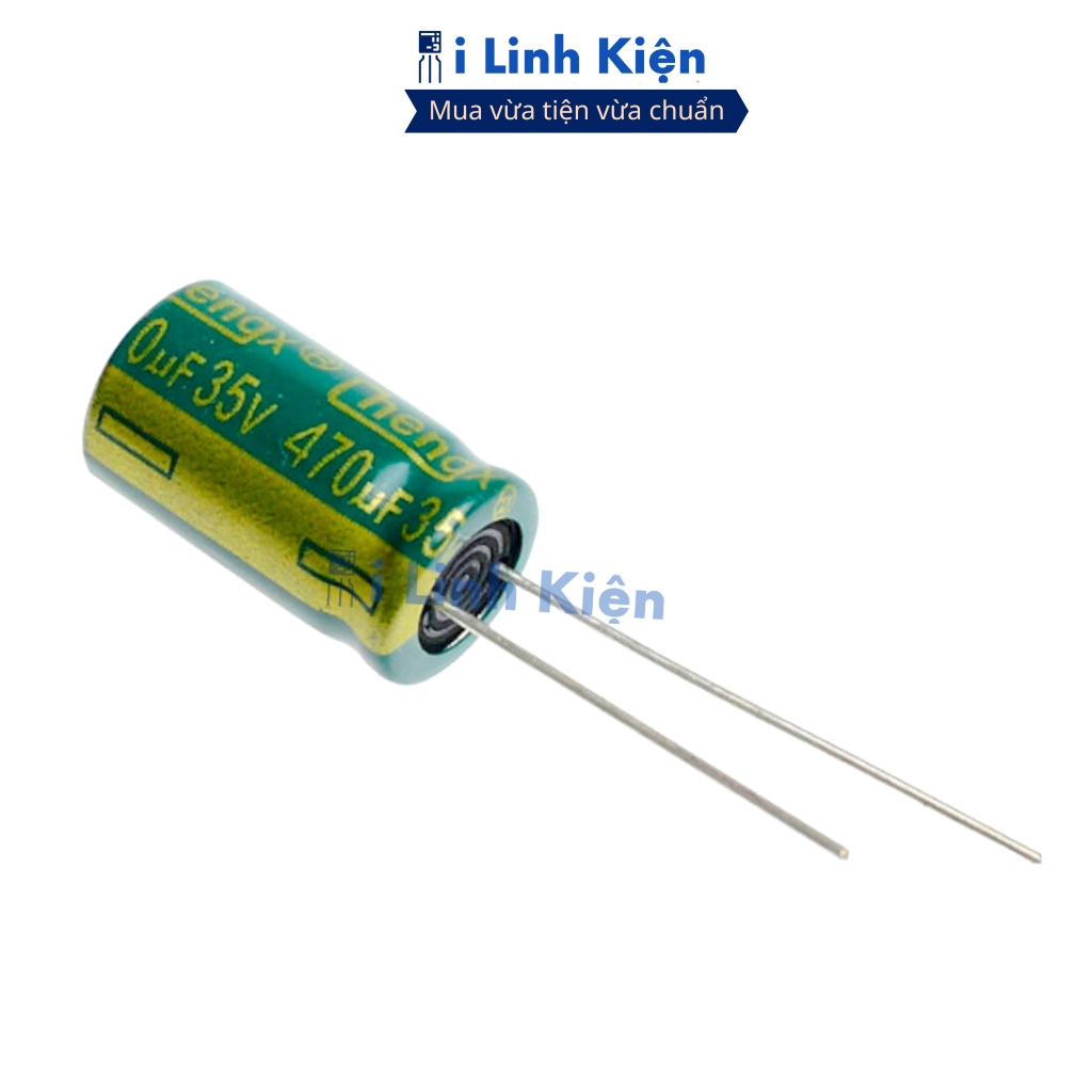 Tụ hóa 35V 470uF tần số cao chính hãng ilinhkien