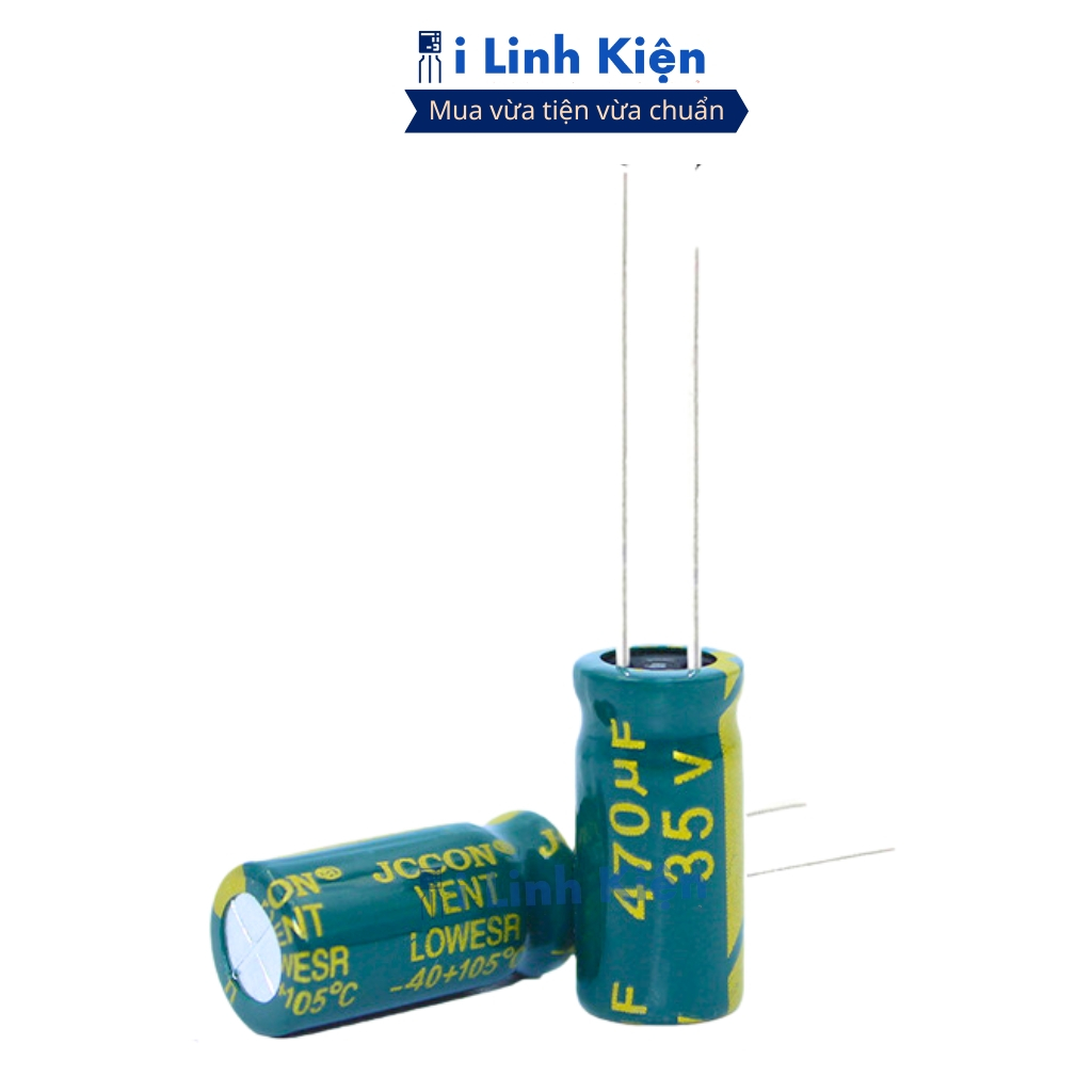 Tụ hóa 35V 470uF tần số cao chính hãng ilinhkien