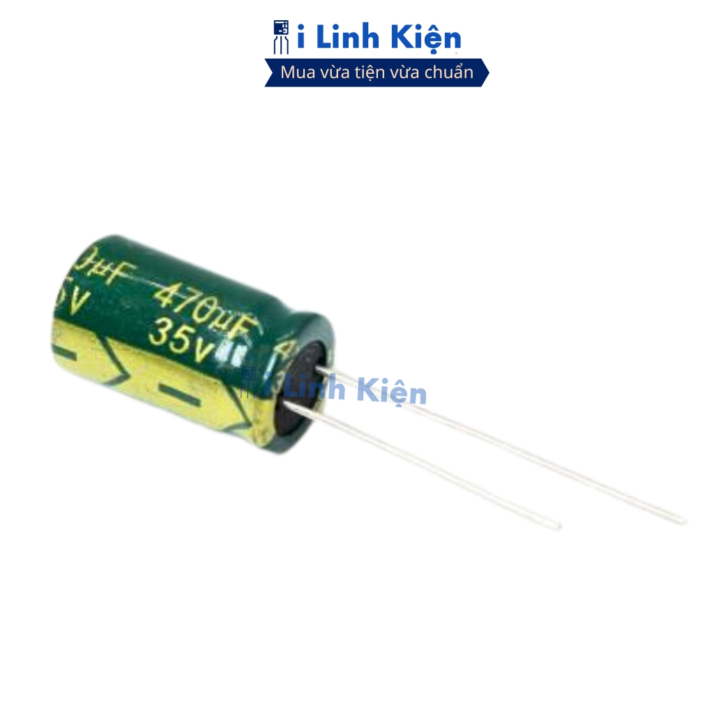Tụ hóa 35V 470uF tần số cao chính hãng ilinhkien