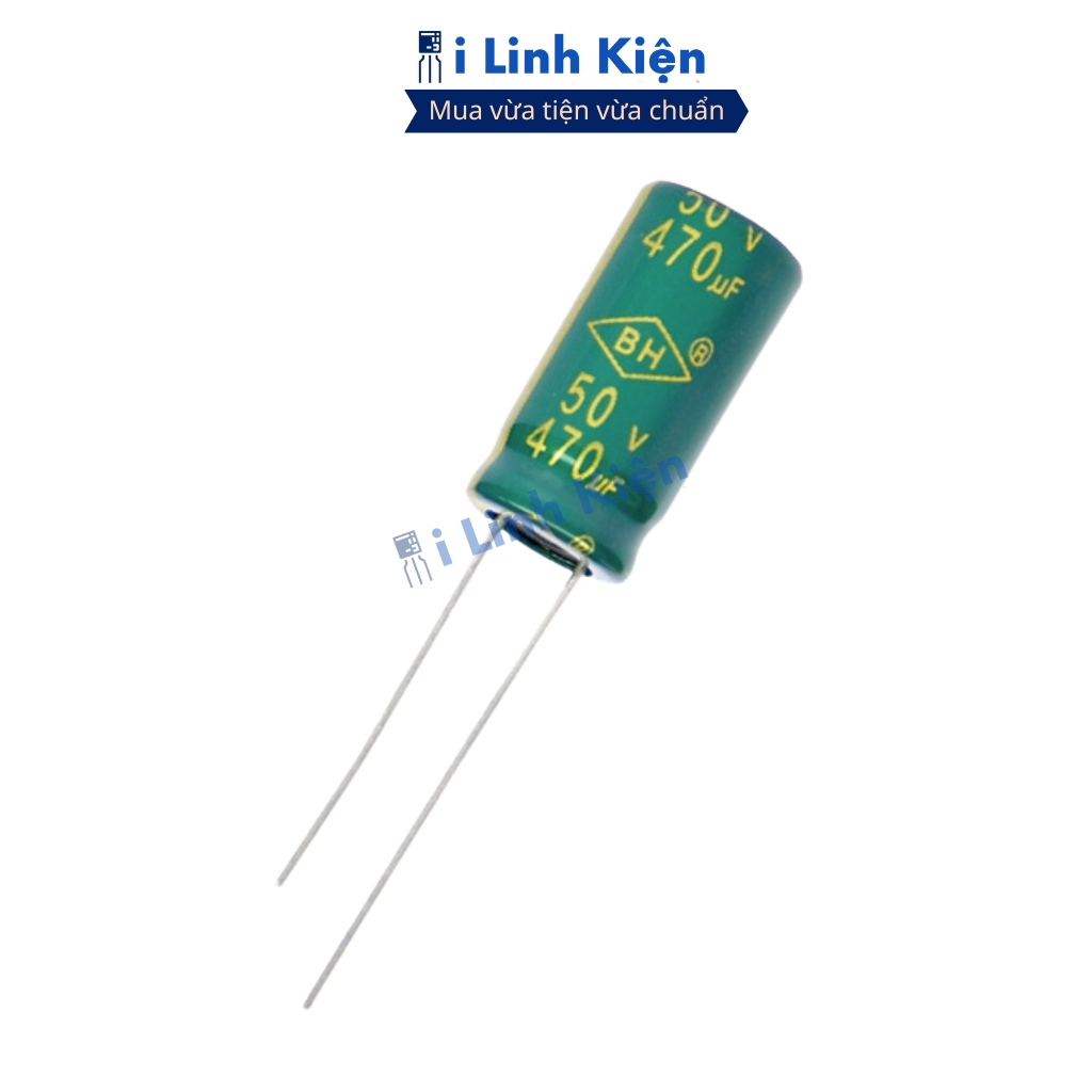 Tụ hóa 50V 470uF (5 tụ) tần số cao đảm bảo chất lượng ilinhkien