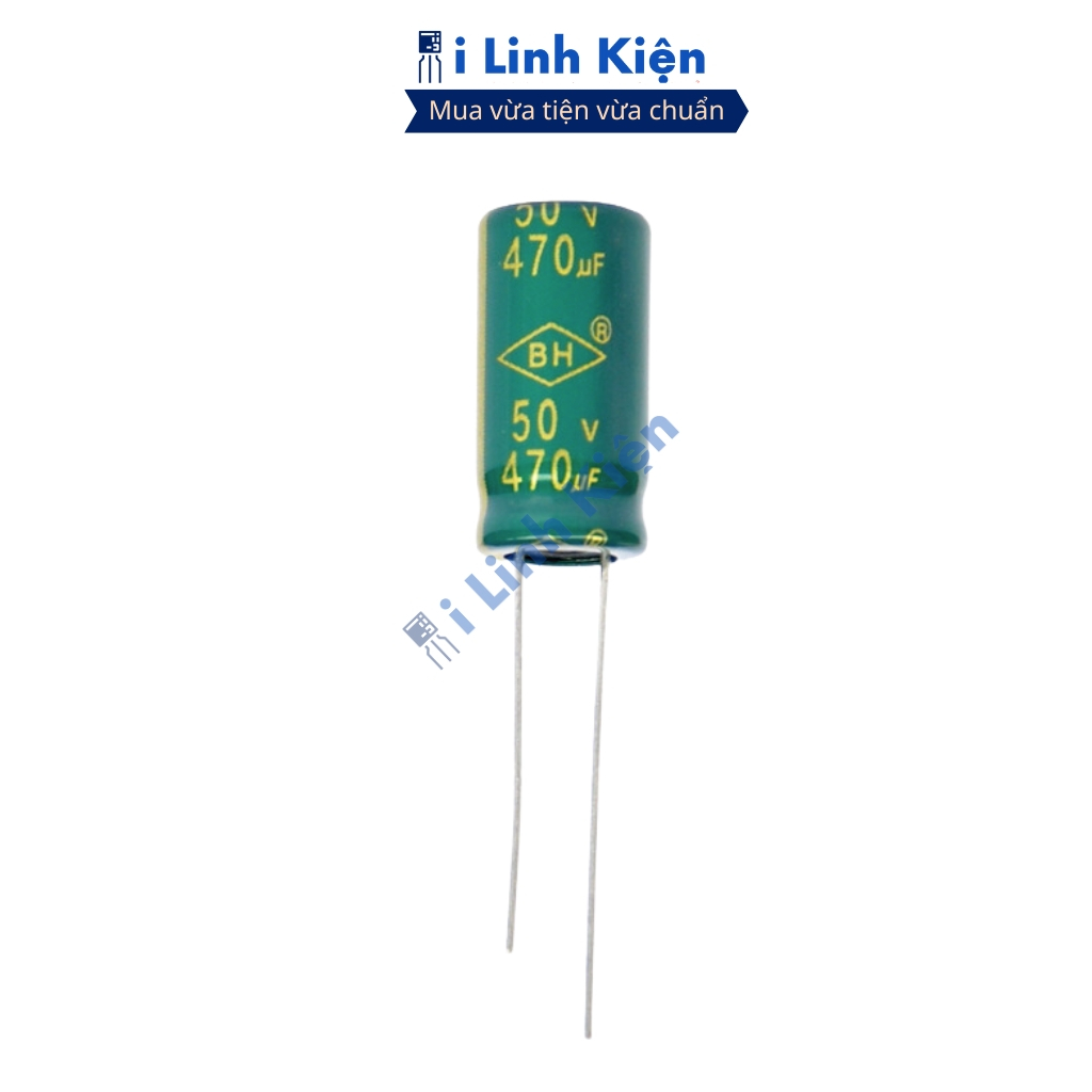 Tụ hóa 50V 470uF (5 tụ) tần số cao đảm bảo chất lượng ilinhkien