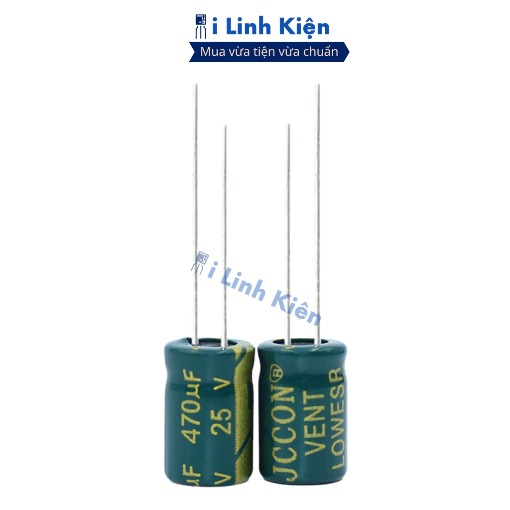 Tụ hóa 470UF 25V (5 tụ) tần số cao chính hãng ilinhkien