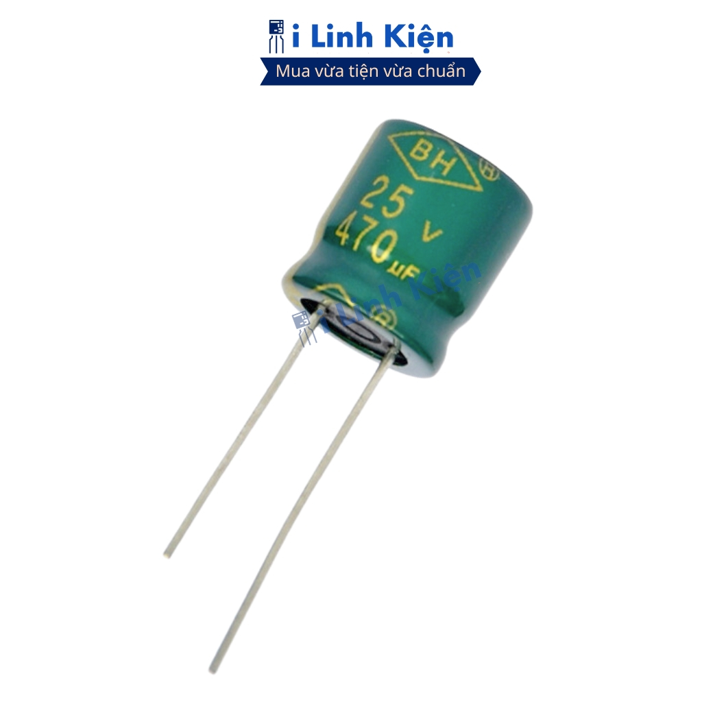 Tụ hóa 470UF 25V (5 tụ) tần số cao chính hãng ilinhkien