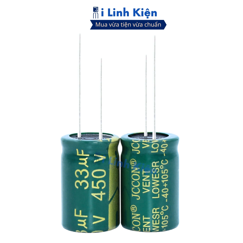 Tụ hóa 450V 150uF - 3.3uF tần số cao đảm bảo chất lượng ilinhkien.