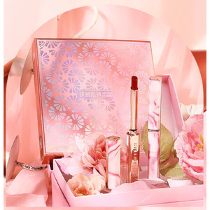 Bộ Son Môi HIH Nhung Lì Chống Nước Không Dính Cốc Thích Hợp Làm Quà Tặng Valentine / Sinh Viên