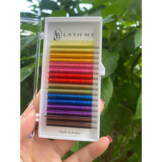 Mi khay LASHES SUPPLY 16 line MÀU ĐEN độ cong CC, chất mi silk Hàn, mềm dễ bắt keo, dùng để nối volume, classic