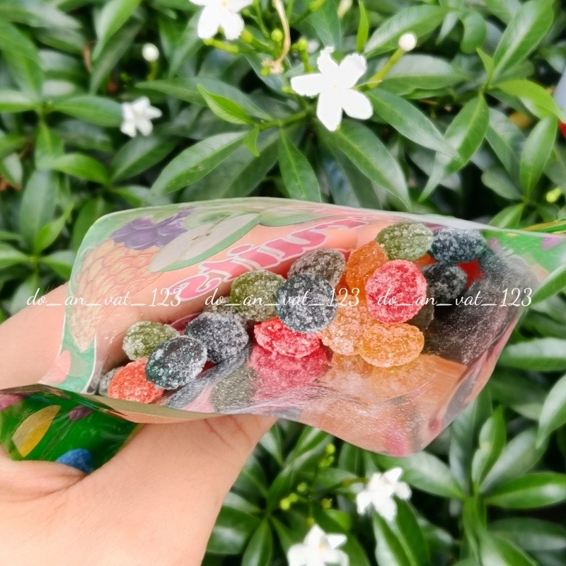 Combo 10 Gói Kẹo Candy Trái Cây Vị Tuổi Thơ, Gói 16gr