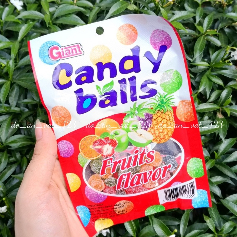 Combo 10 Gói Kẹo Candy Trái Cây Vị Tuổi Thơ, Gói 16gr