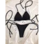Bikini set 2 mảnh, 3 mảnh tam giác bacssic khoen nhỏ quần lọt khe khoe Mông ( Hình kèm video shop tự chụp )