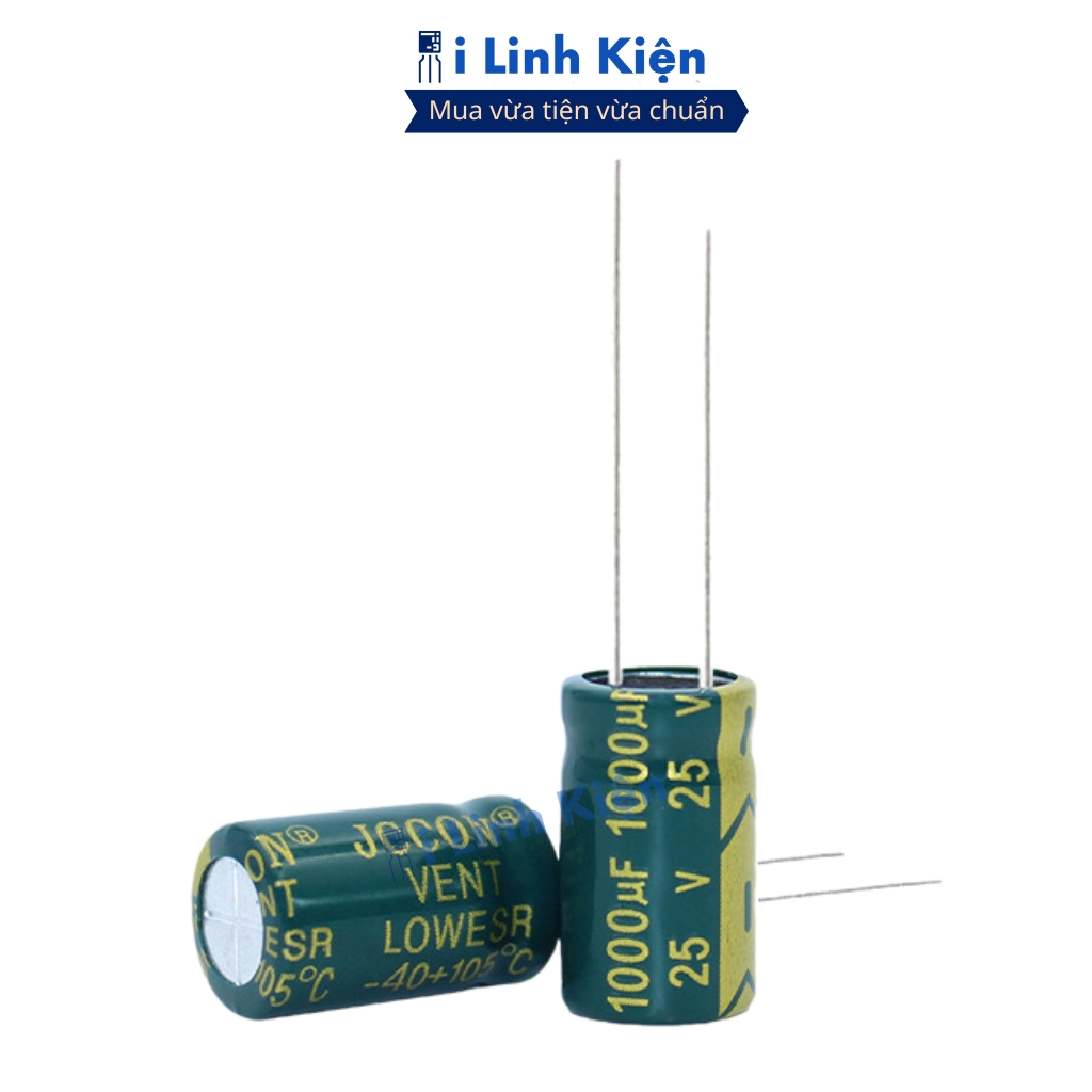 Tụ hóa 25v 1000uF 1000UF25V tần số cao chất lượng cao ilinhkien.