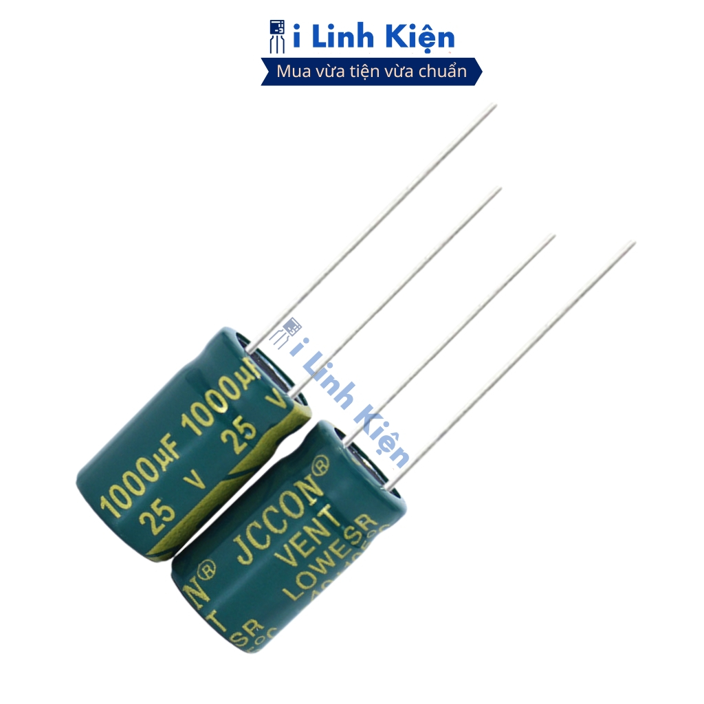Tụ hóa 25v 1000uF 1000UF25V tần số cao chất lượng cao ilinhkien.