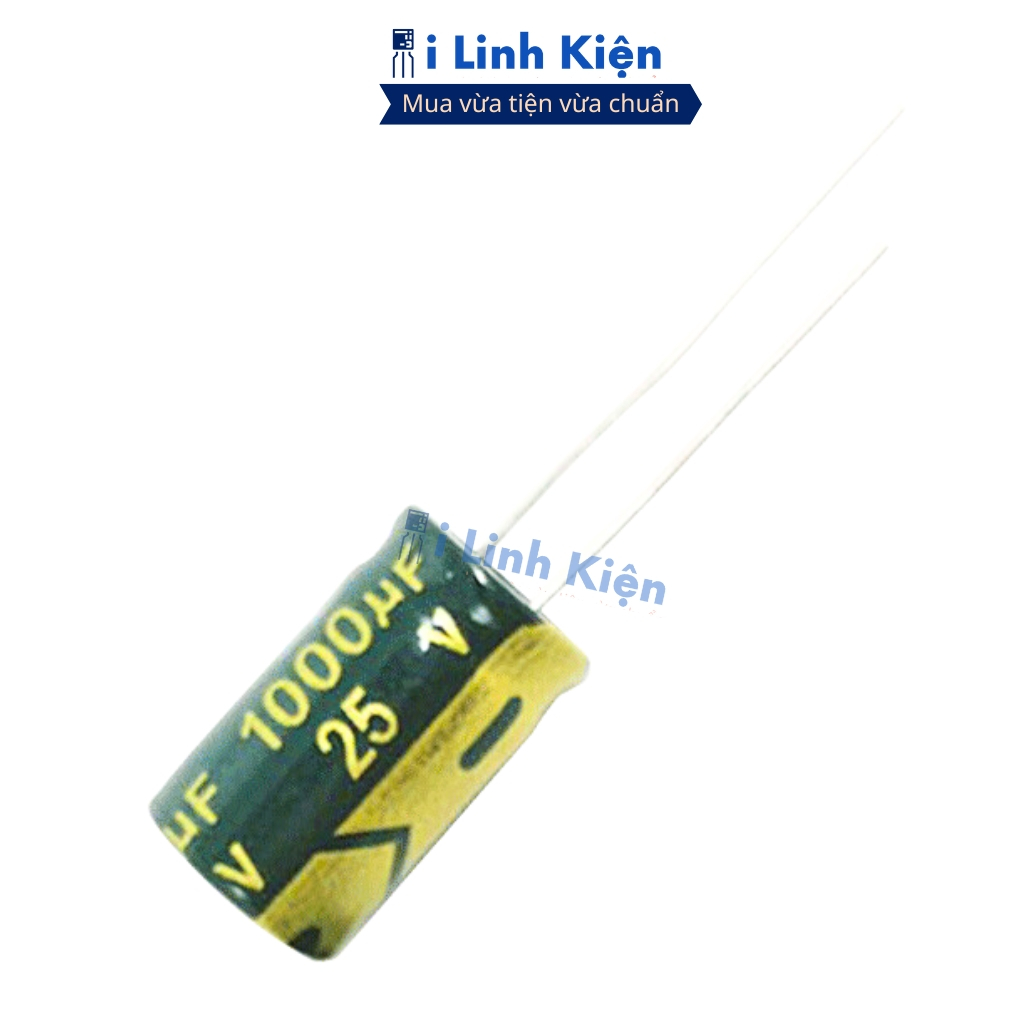 Tụ hóa 25v 1000uF 1000UF25V tần số cao chất lượng cao ilinhkien.