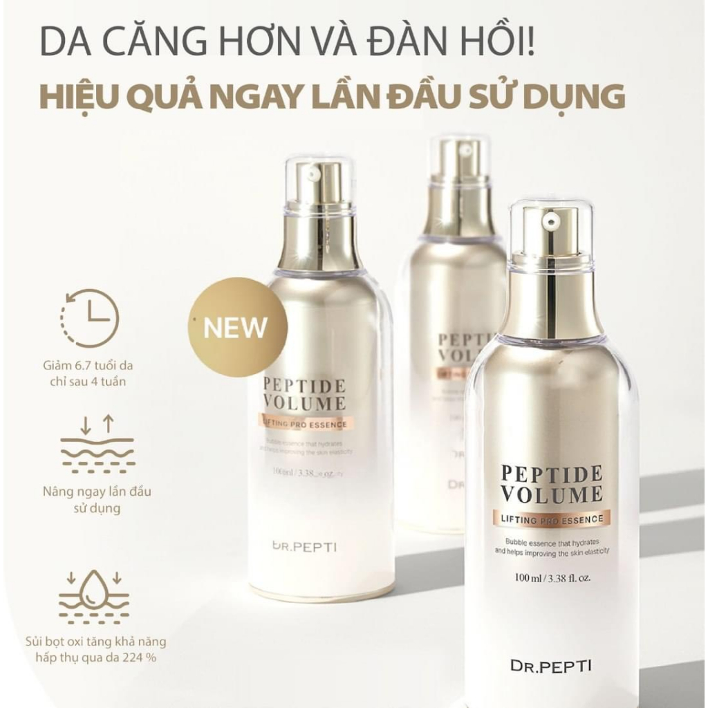 Serum Dr.Pepti Peptide Volume Lifting Pro Essence nâng cơ