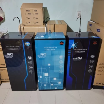 Máy lọc nướ AQUA có vỏ tủ 10 - 11- 11 cấp lọc có đèn uv