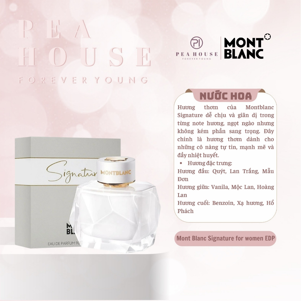 Nước hoa Signature Mont Blanc 90ml fullbox Shopee Việt Nam