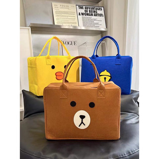 Túi Du Lịch Cỡ Lớn Vải Nỉ Họa Tiết dễ thương 🌸free ship🌸