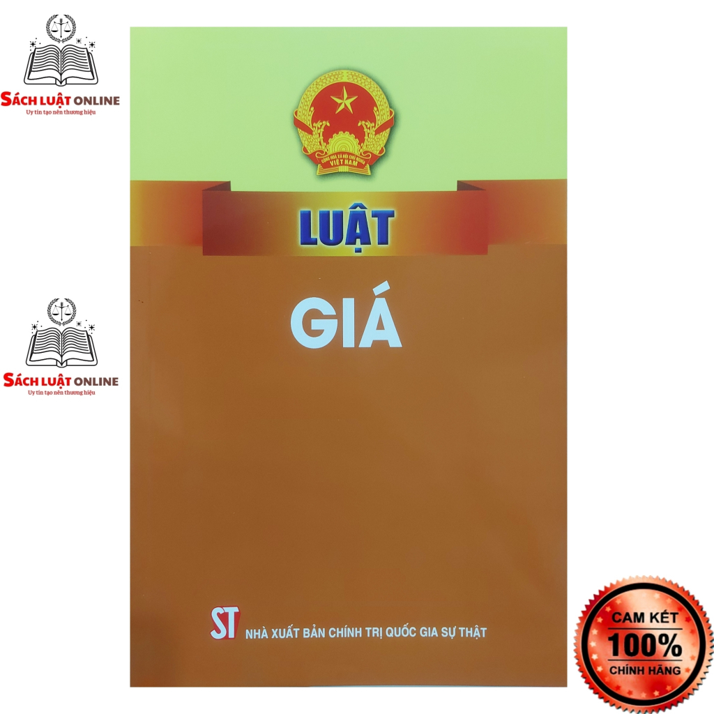 Sách - Luật giá năm 2023 (NXB Chính trị quốc gia sự thật)