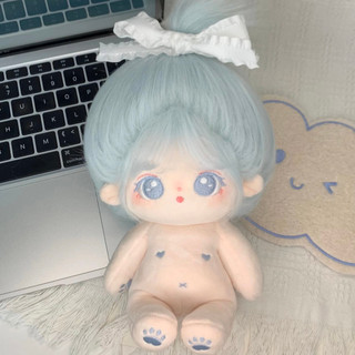 [93 mẫu][ORD] Doll không thuộc tính tóc tơ 20cm có tai - Búp bê nữ không thuộc tính 20cm có xương