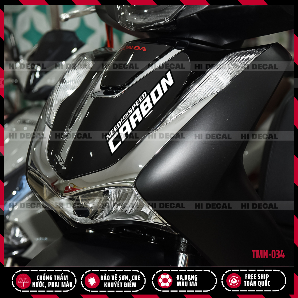 [1 chiêc] Tem sticker need for speed CARBON dán đa vị trí |TMN-034| Decal hình dán tại nhà chống nước chống phai màu