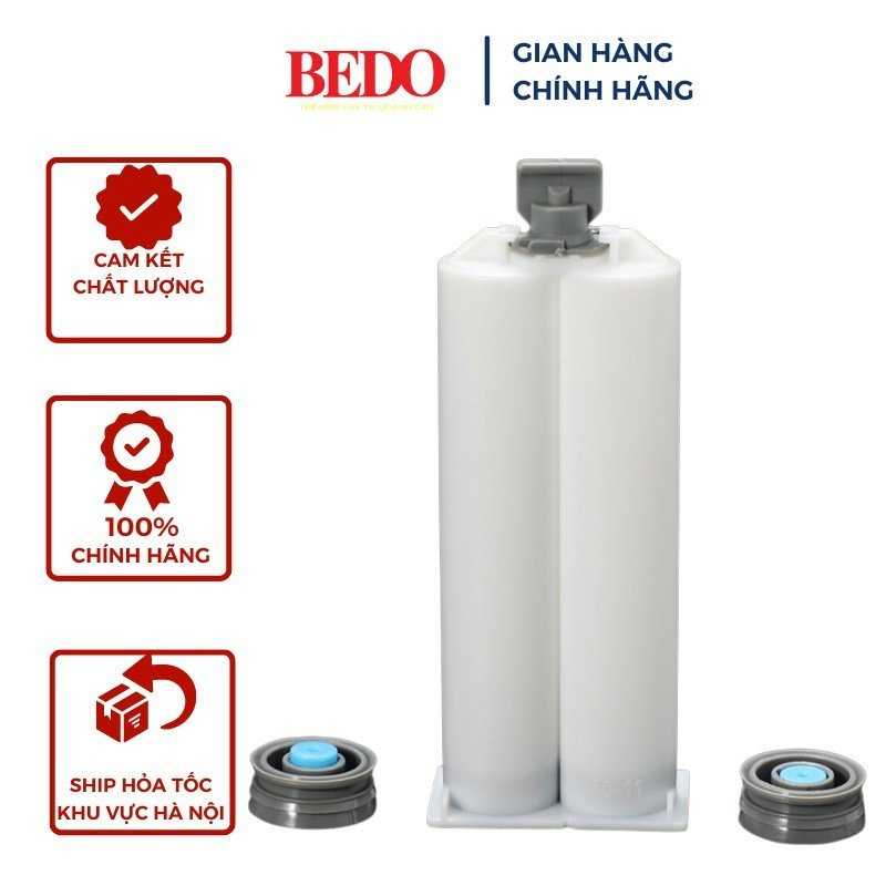 Combo 5 Ống trộn keo AB BEDO cho súng dán keo 2 thành phần - Phụ kiện trộn keo đều, kết dính cực tốt