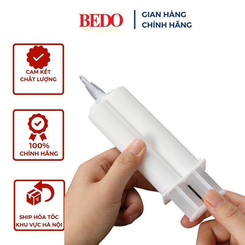 Combo 5 Ống trộn keo AB BEDO cho súng dán keo 2 thành phần - Phụ kiện trộn keo đều, kết dính cực tốt