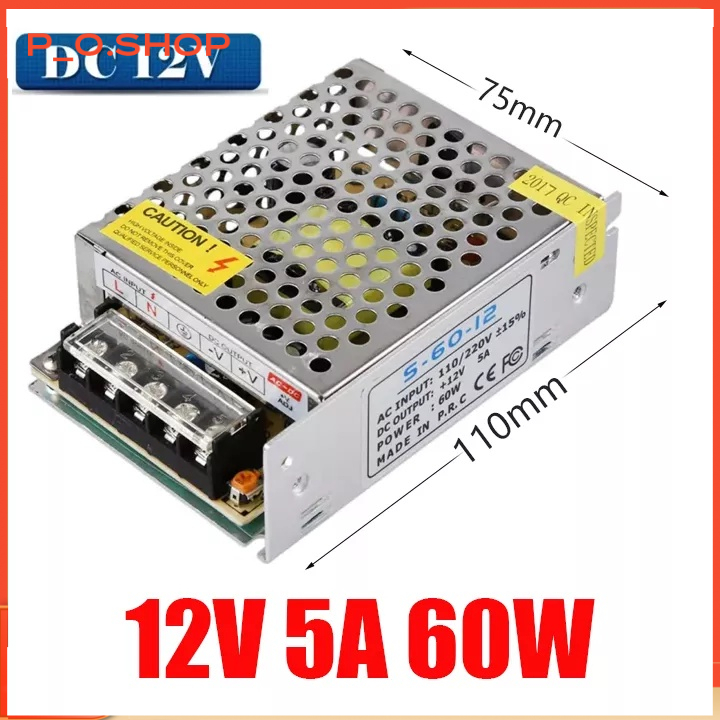 Đầu vào COD 220V DC 12V 30A Đầu ra 360W Nguồn điện LED Bộ nguồn chuyển ...