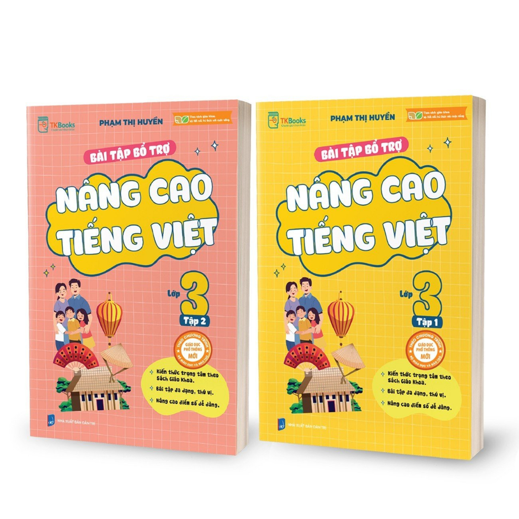 Sách - Combo Bài Tập Bổ Trợ Nâng Cao Tiếng Việt Lớp 3