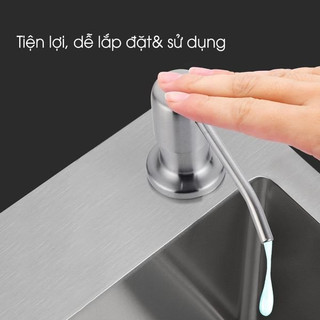 Vòi hút nước rửa chén, bộ vòi xịt nước rửa bát tự bơm hút dầu rửa bát ống dẫn dài 1,2m