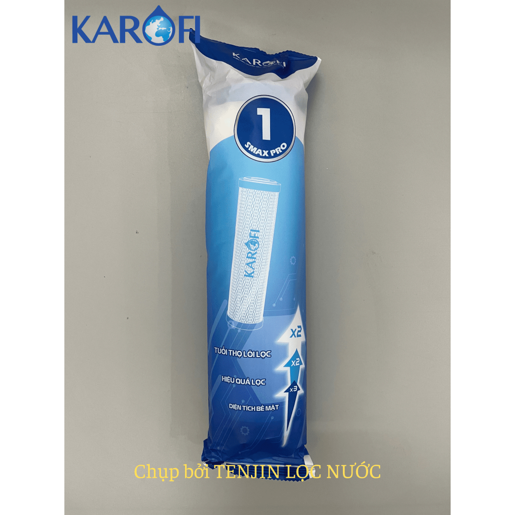 Combo 3 Lõi Lọc Nước Karofi 123 Smax Pro Karofi In Serial Kiểm Tra Chính Hãng, Lõi Lọc Thô Loại Tốt Thay Thế Smax Duo