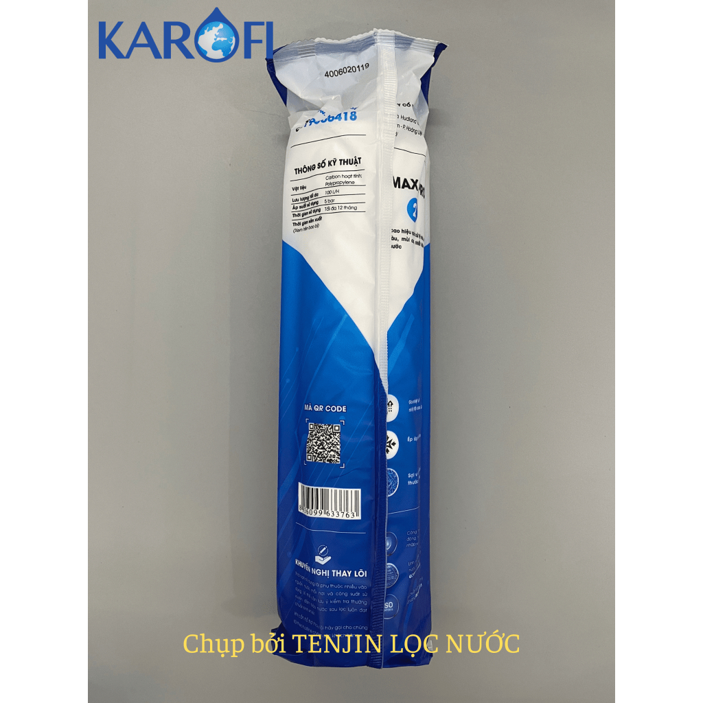Combo 3 Lõi Lọc Nước Karofi 123 Smax Pro Karofi In Serial Kiểm Tra Chính Hãng, Lõi Lọc Thô Loại Tốt Thay Thế Smax Duo