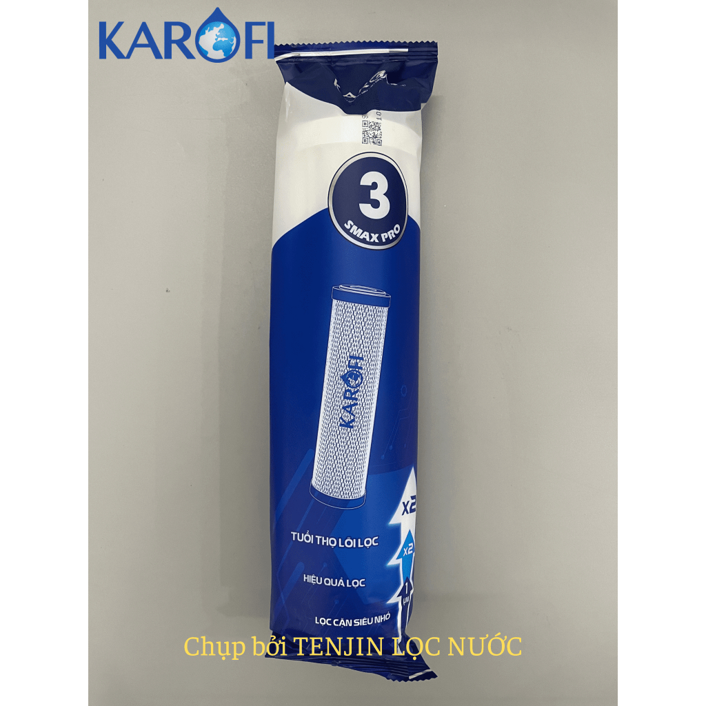 Combo 3 Lõi Lọc Nước Karofi 123 Smax Pro Karofi In Serial Kiểm Tra Chính Hãng, Lõi Lọc Thô Loại Tốt Thay Thế Smax Duo