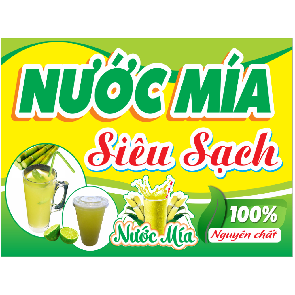 Đề can in nước mía siêu sạch bóc dán máy ép mía chống nước nhiều kích thước giá siêu rẻ