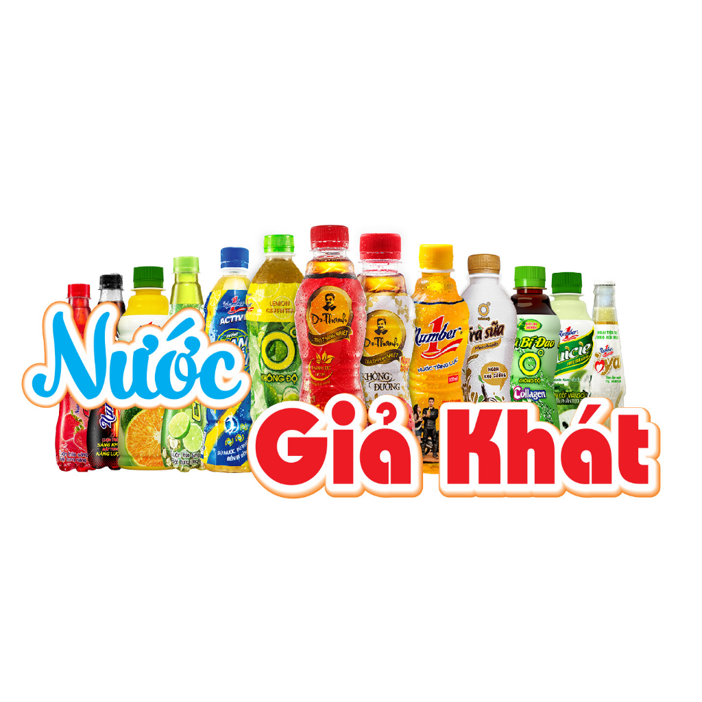 Sticker Decal Nước Mía, giải khát, kem bóc dán trang trí quán, tủ kính, xe bán hàng nhiều kích thước giá siêu rẻ