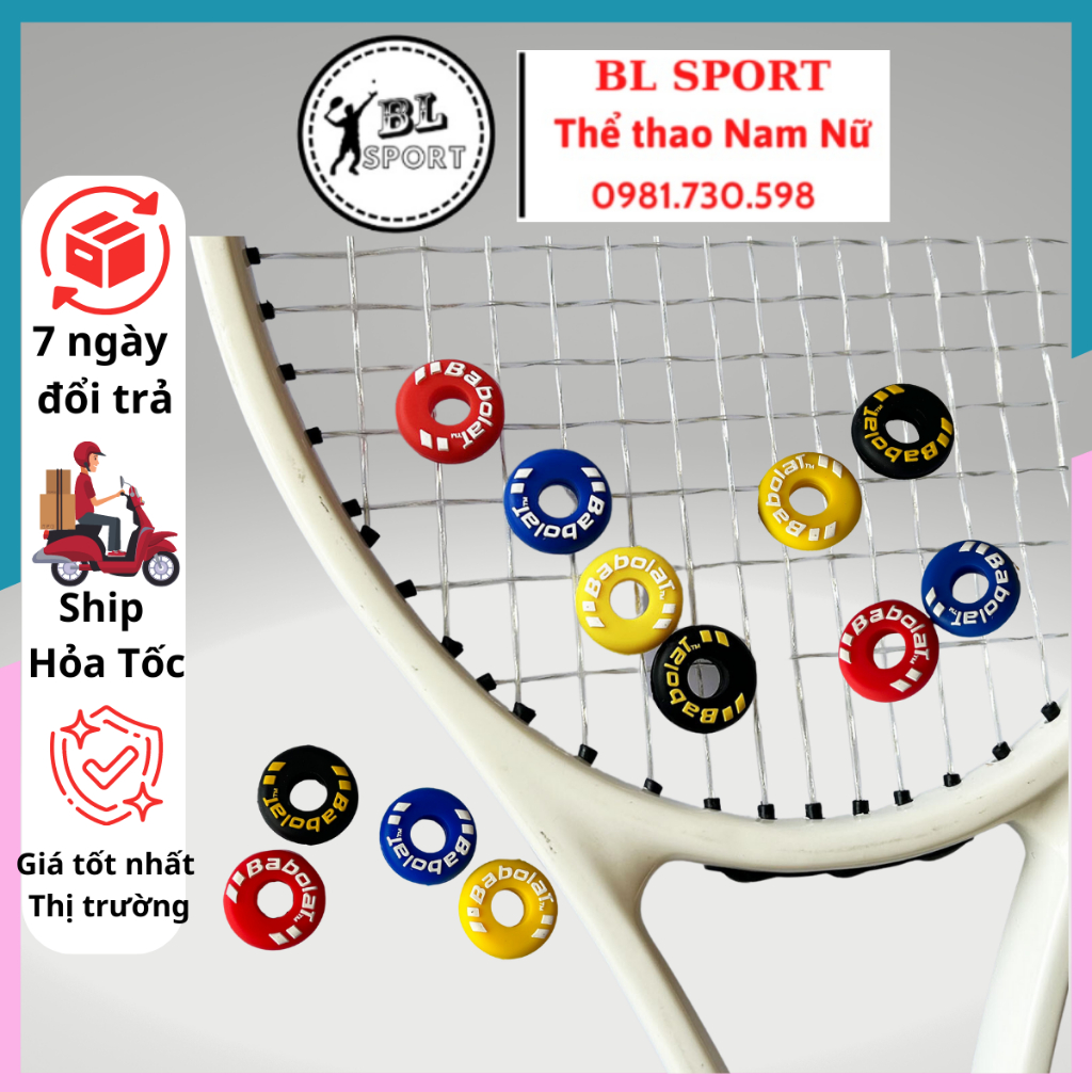 Giảm rung vợt tennis, giảm chấn Babolat tròn - Giảm chấn, chống rung ...