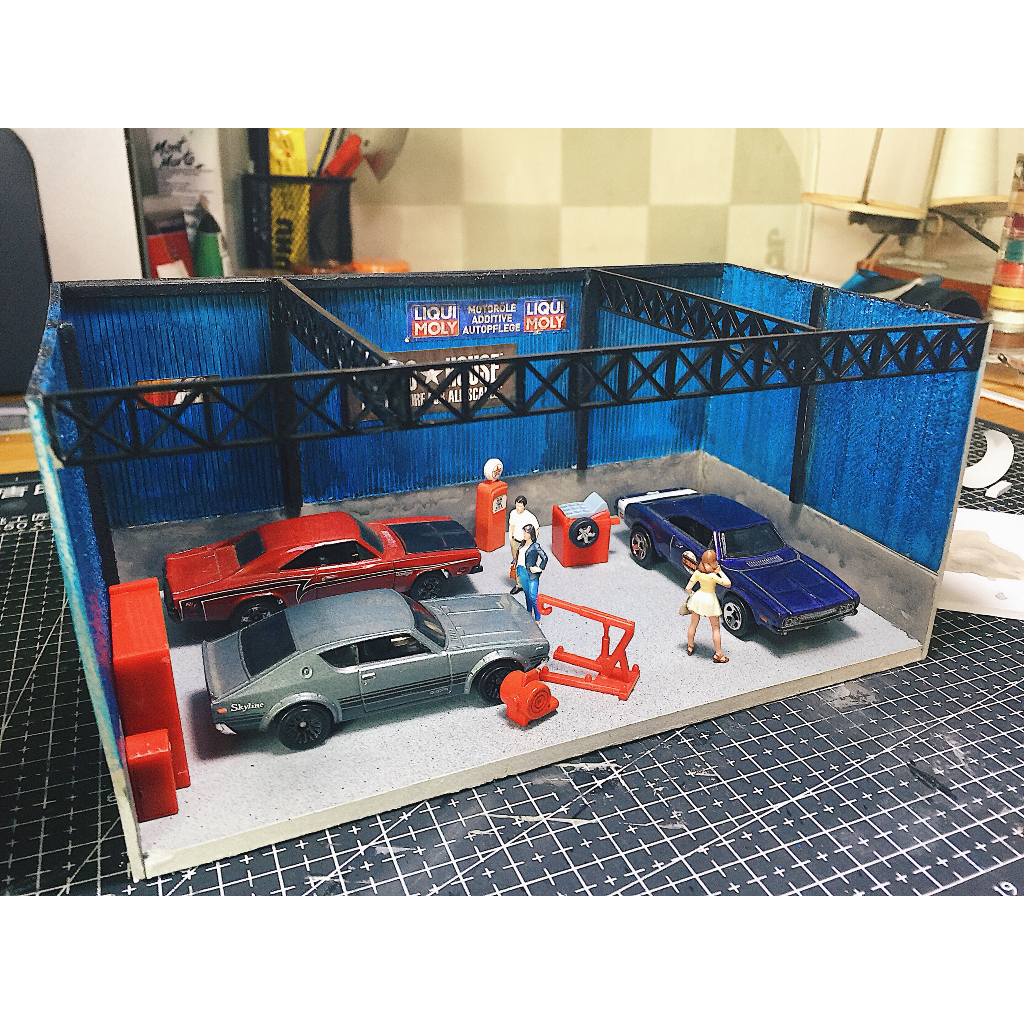 Garage 1/64 handmade