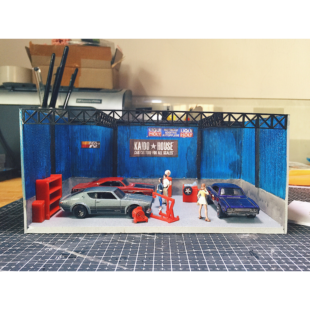 Garage 1/64 handmade