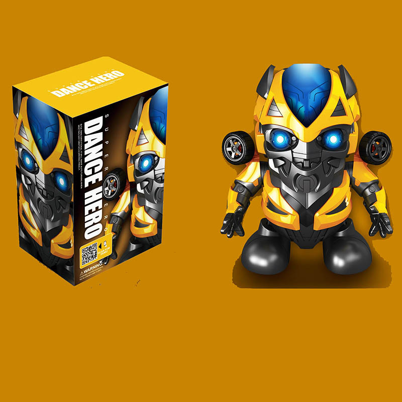 Đồ Chơi Robot Người Sắt Iron Man Robot Nhảy Múa Có Nhạc Và Đèn Cho Bé Vui Nhộn - Đồ Chơi Cho Bé PUKAPI