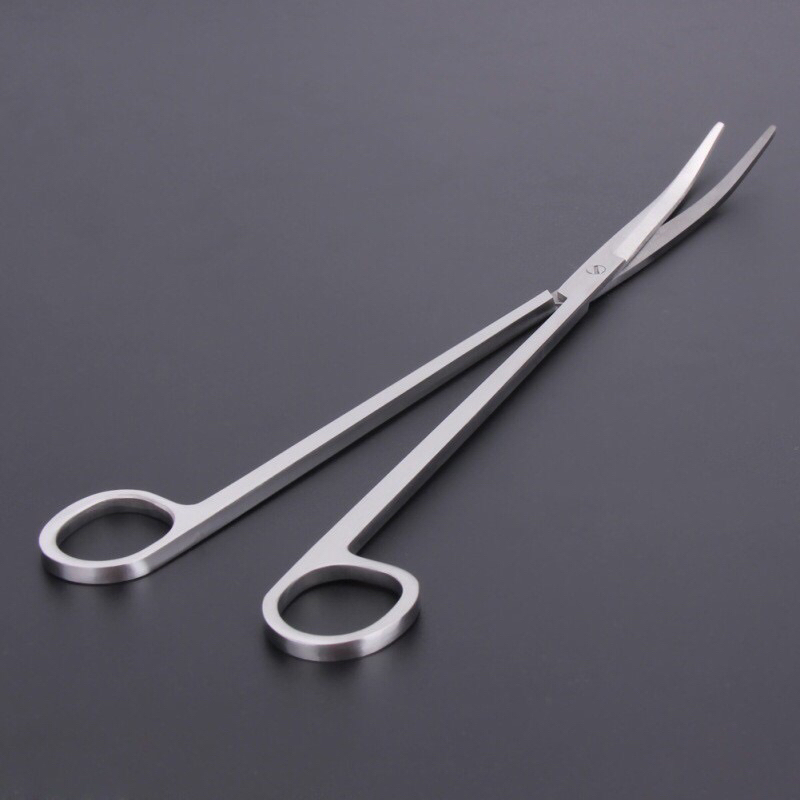 Nhíp inox cắm cây, kéo cong thuỷ sinh trồng cây thuỷ sinh,bán cạn, terrarium
