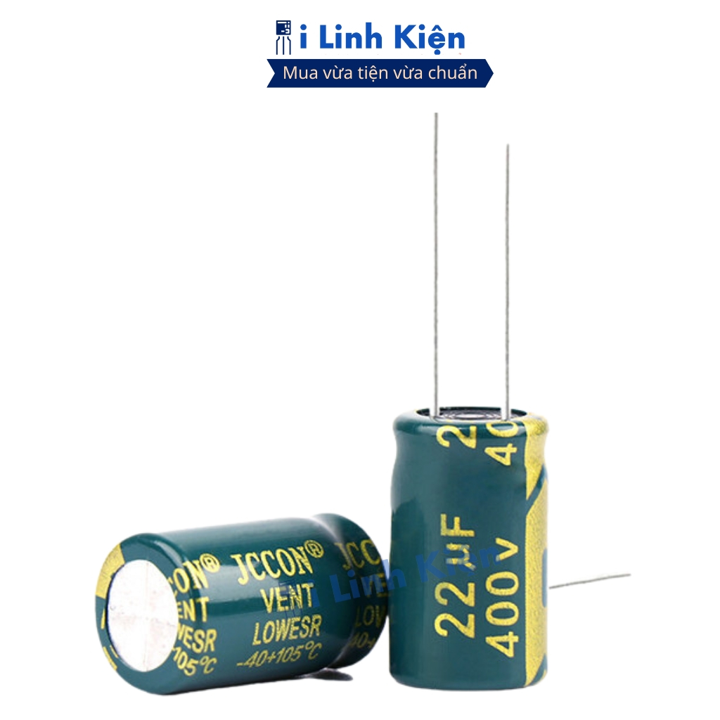 Tụ hóa 400V 22uF (5 tụ) tần số cao đảm bảo chất lượng ilinhkien