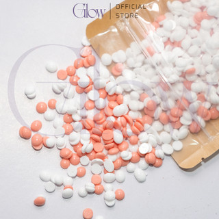 Sáp Wax Lông Mix Hoa Hồng + Sữa Dừa Túi 100gr Cao Cấp Siêu Bám Lông Glow Waxing CHE TÊN